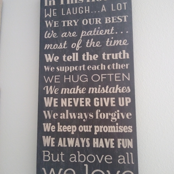 Inspirational Love Canvas Wall hangings, set of 3 - Picture 2 of 6